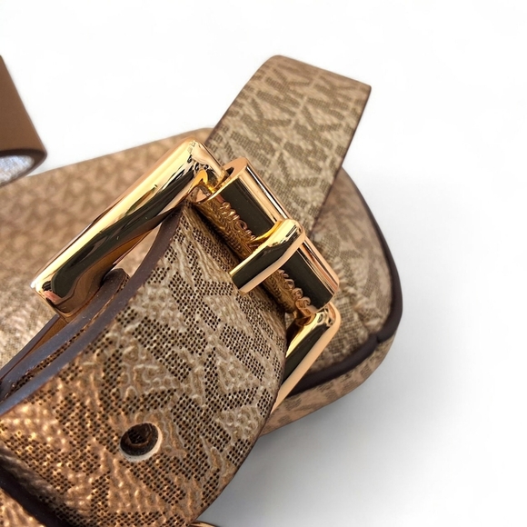 Michael Kors Gold MK Belt Bag – Size L/XL - Picture 4 of 9